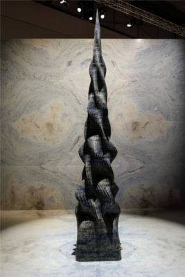 Marmomac 2016, The Italian Stone Theatre - The Power of Stone. Zenit di R. Galiotto con Antolini e Prussiani