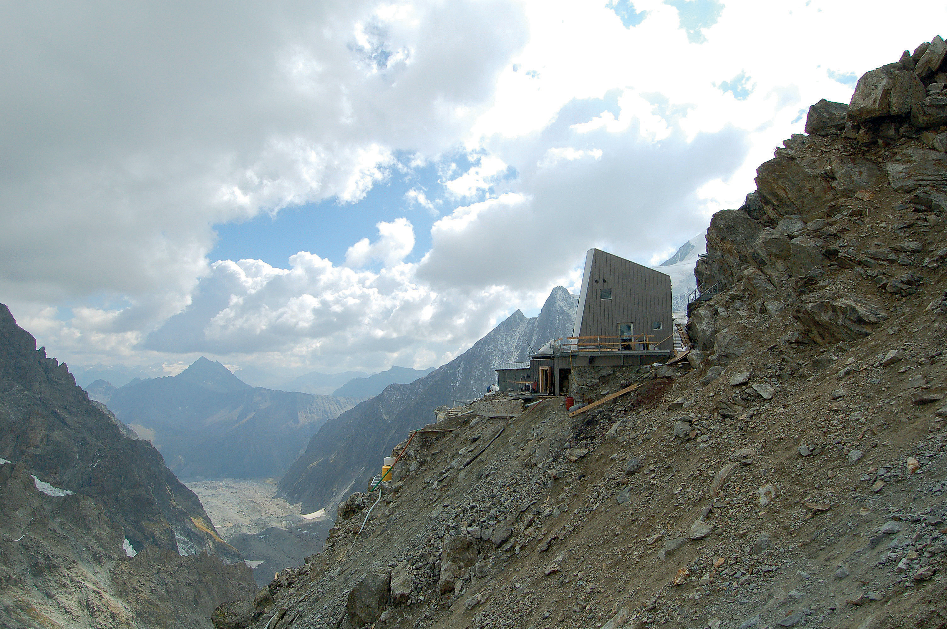 I cantieri estremi del Monte Bianco