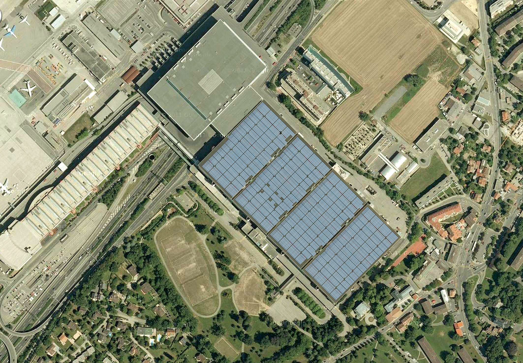 Il tetto solare più grande della Svizzera