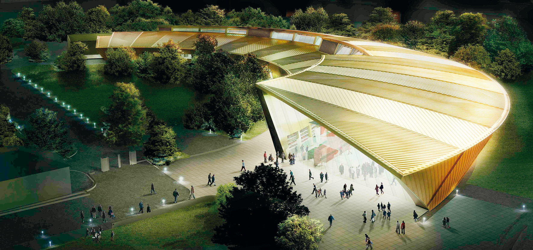 A Colchester la curva di Rafael Viñoly