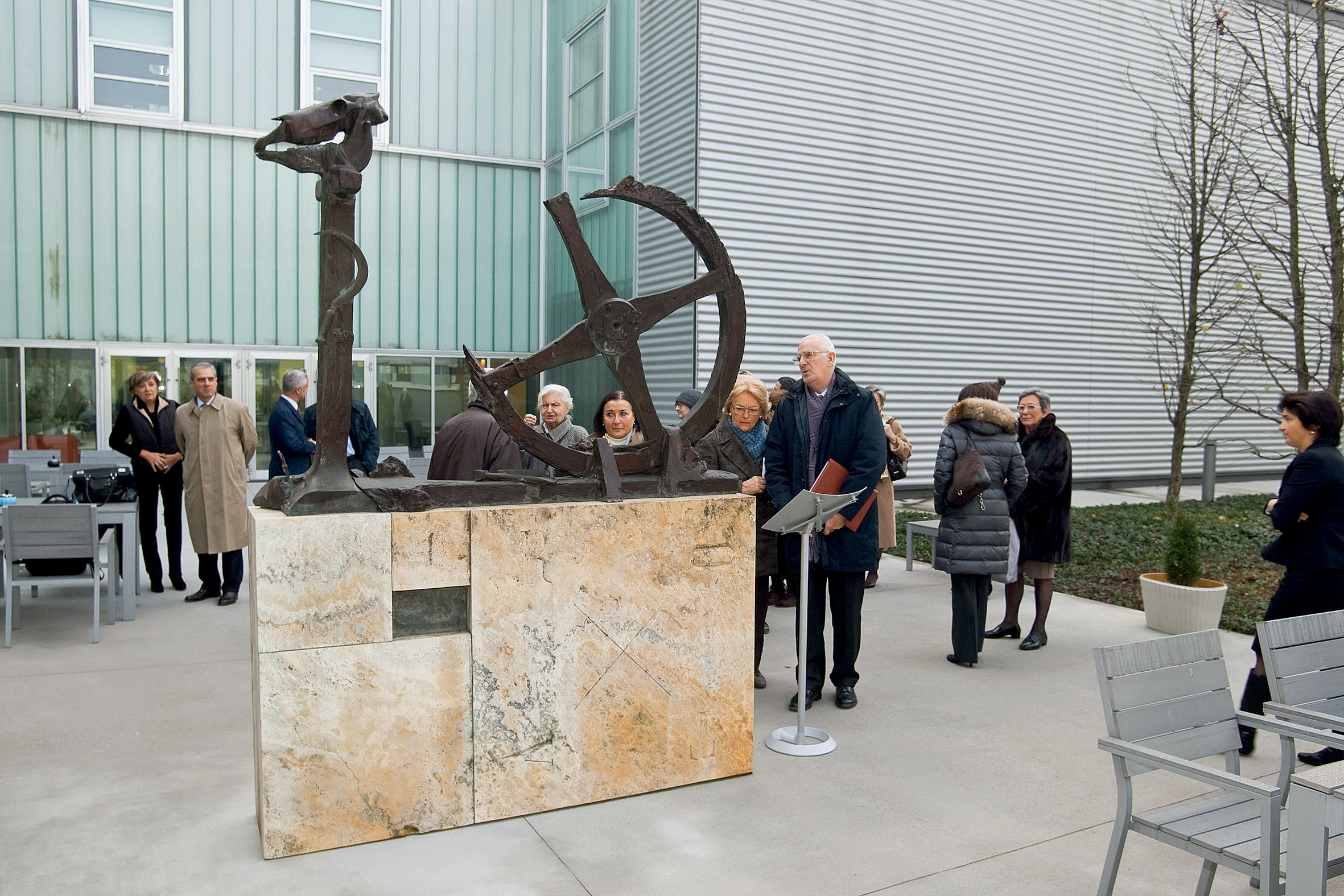 Gio Pomodoro al Politecnico di Milano