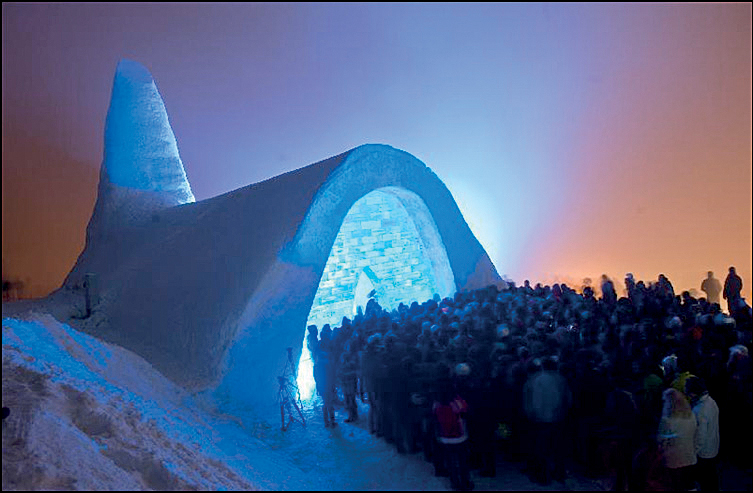 Un igloo per pregare al fresco ( entro la primavera )