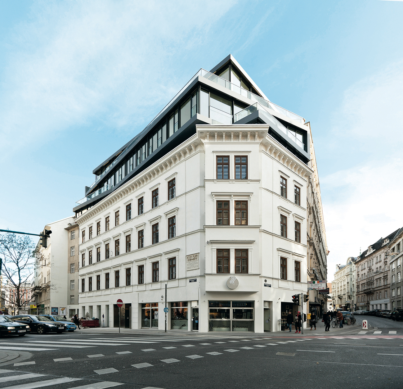 Sopraelevazione in Margaretenstraße 9 a Vienna