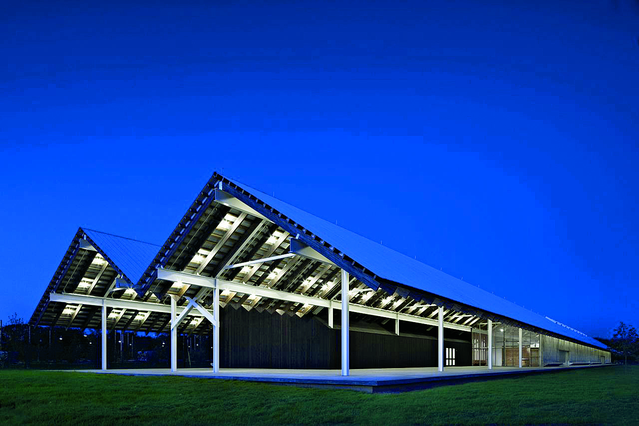 Il doppio fienile si addice allarte contemporanea