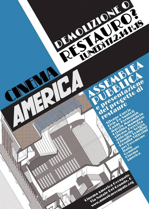 Roma: salvare il Cinema America