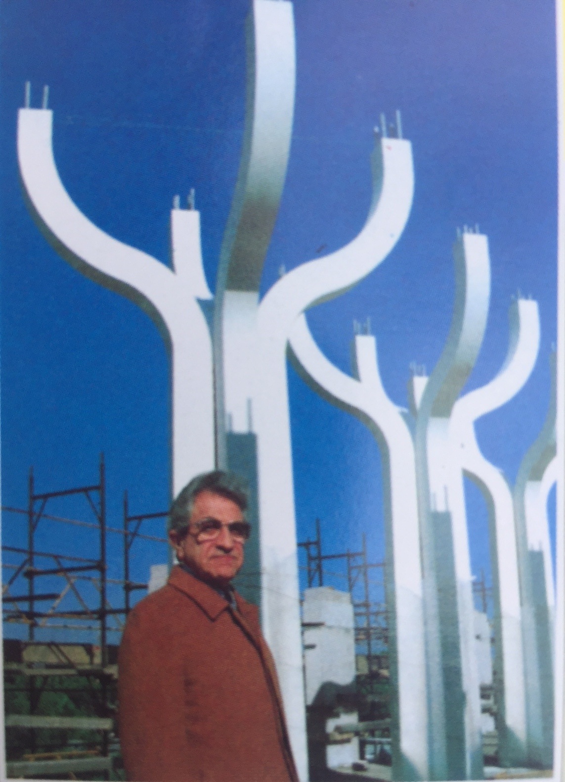 Vittorio Gigliotti (1921-2015) sul cantiere della moschea di Roma