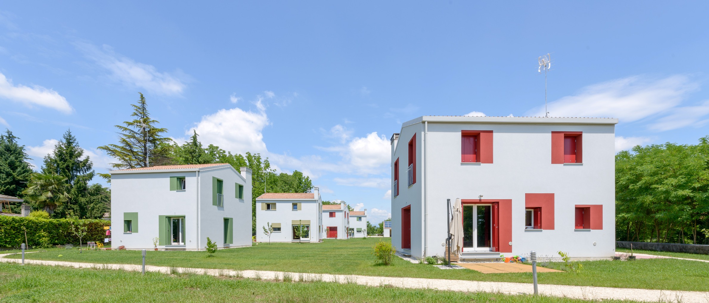 Il cohousing di TAMassociati a San Lazzaro di Savena e a Villorba