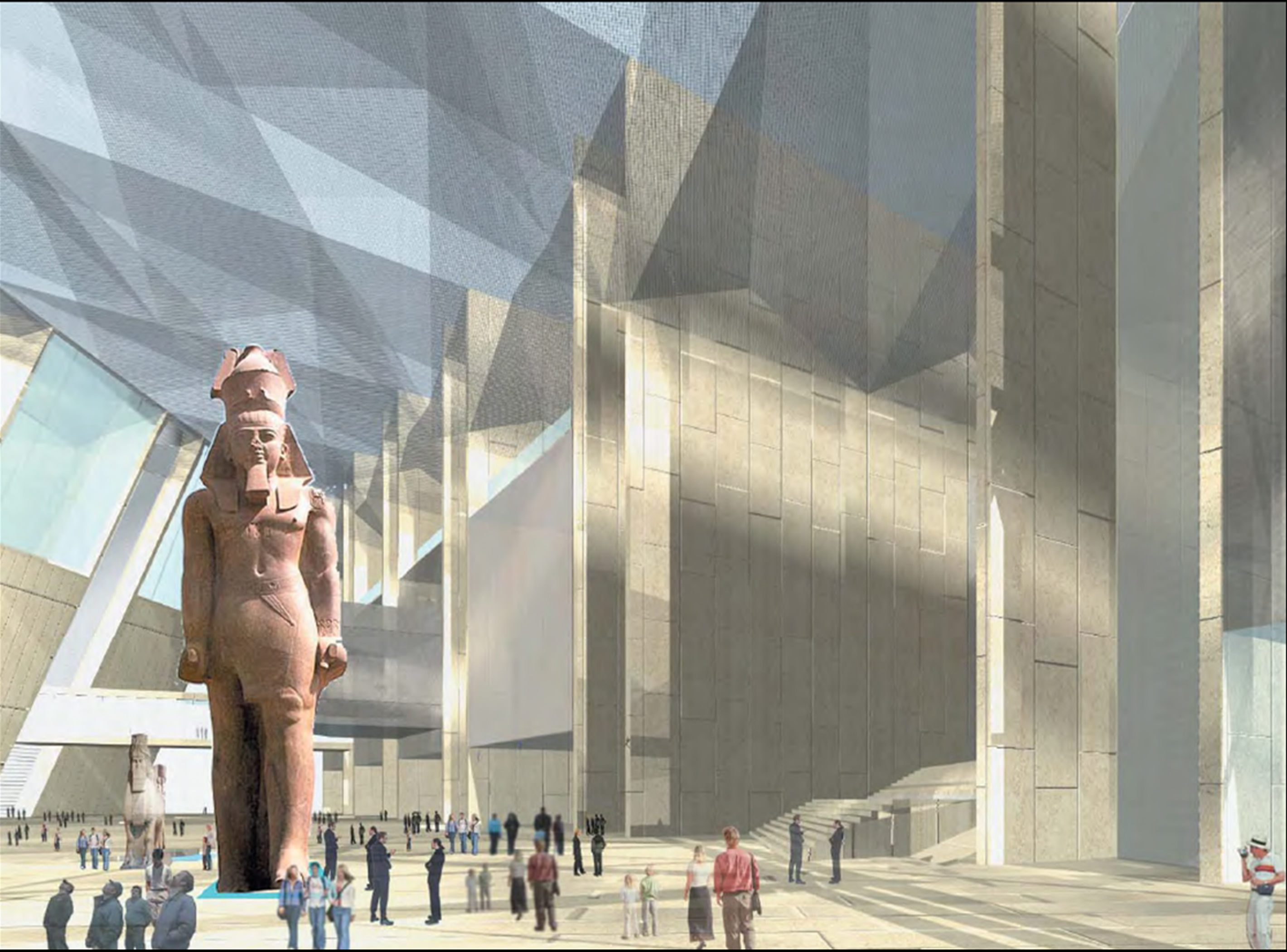 Grand Egyptian Museum di Giza: opera faraonica, tempi biblici