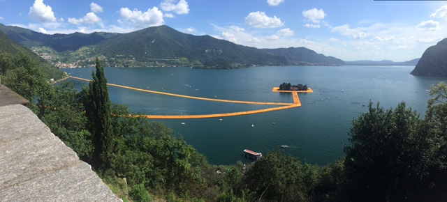 «The floating piers» sul lago d’Iseo: 10 buoni motivi per vedere Christo