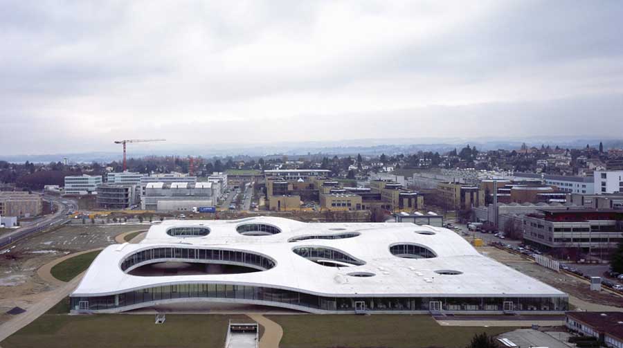 Il Rolex Learning Center dellEpfl, un «intimo spazio pubblico»