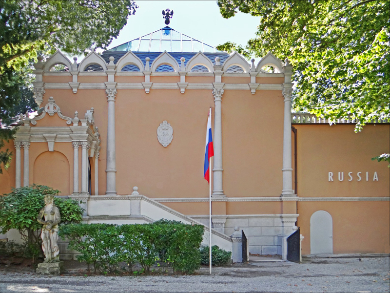 Russian Pavilion at 2018 Venice Biennale. Next stop Station Russia