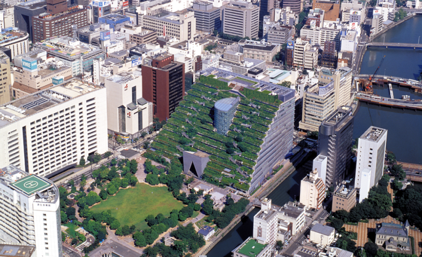 Ri_visitati. L’Acros di Ambasz a Fukuoka è sempre più verde