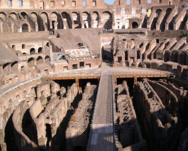 Colosseo: tecno arena su idee sotterranee