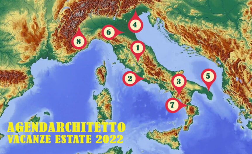 L’archintruso. Otto destinazioni imperdibili per l’estate 2022