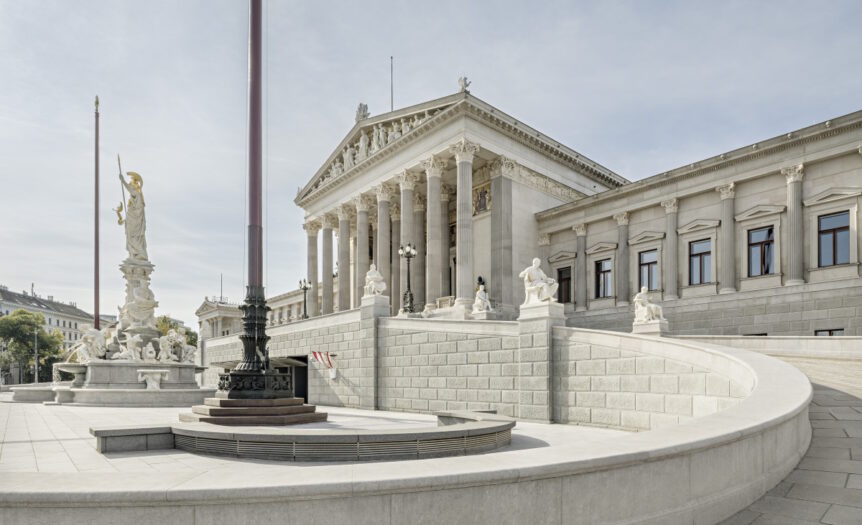 Vienna, architettura e democrazia per il rinnovato parlamento