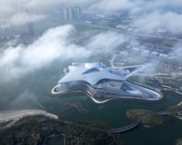 Museo della Fantascienza a Chengdu, la nebulosa in espansione di Zaha Hadid Architects