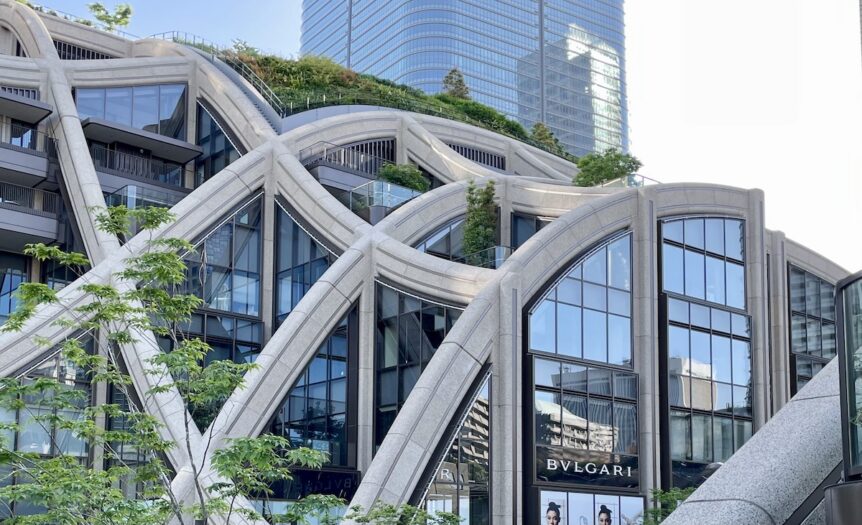 Azabudai Hills, le nuove colline (artificiali) nel centro di Tokyo