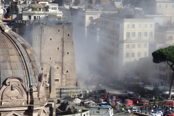 Tragico crollo nella Torre dei Conti: no a scelte frettolose