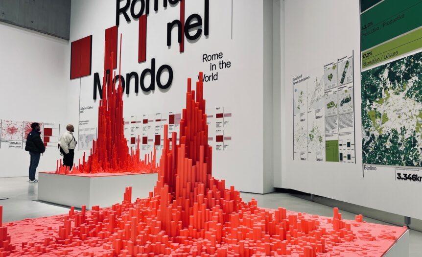 Numeri, immaginari: dove (e come) sta Roma nel mondo