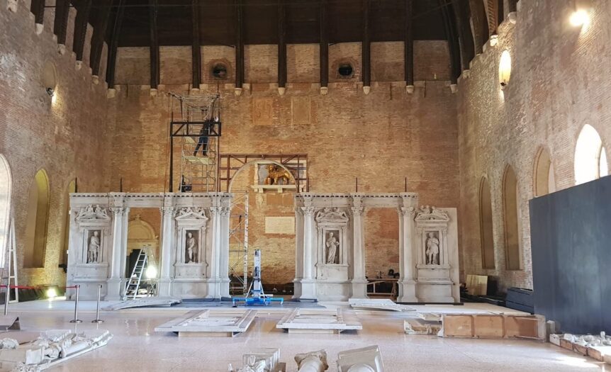 Olimpichetto, il teatro itinerante rispunta in Basilica