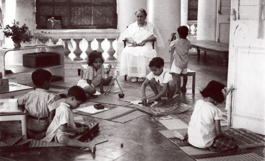 L’ecopedagogia di Maria Montessori, che non amava i banchi scolastici