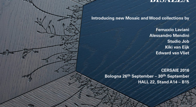 Bisazza presenta le collezioni di parquet e decori in mosaico