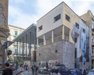 Napoli e quei murales sugli edifici di Salvatore Bisogni