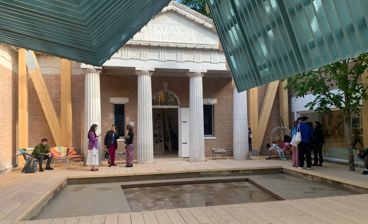 Padiglioni Biennale: il Portico americano