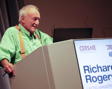 Richard Rogers proiettato sempre al futuro, con ottimismo