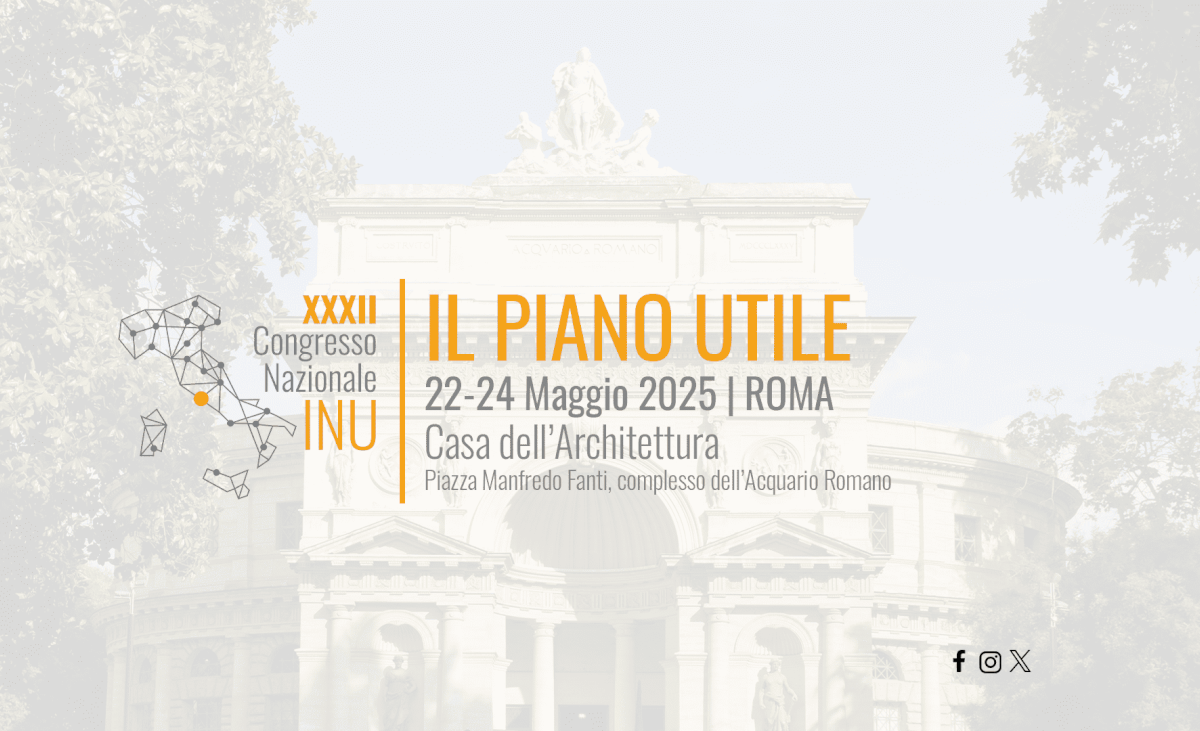 Il piano utile: l’INU a Congresso