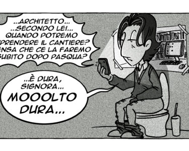 Quarantena in casa: lo psicodramma dell’architetto