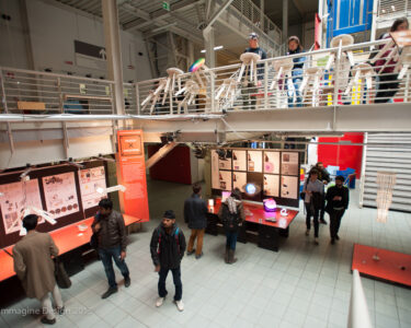 Lo studio, corridoio d’ingresso nel Salone