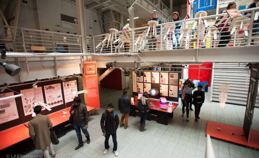 Lo studio, corridoio d’ingresso nel Salone