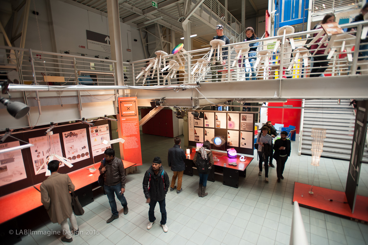 Lo studio, corridoio d’ingresso nel Salone