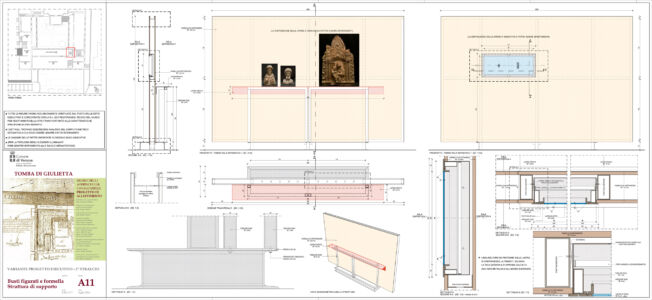 Progetto di allestimento della Tomba di Giulietta