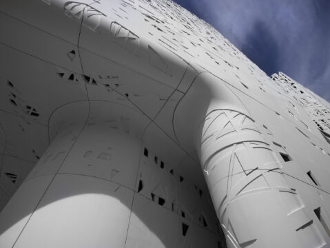 Palazzo Italia a Expo 2015 a Milano, dettaglio (© Mario e Pietro Carrieri)