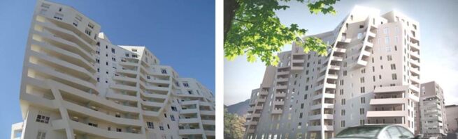 Il progetto Eagle in flight di Tirana di by Libeskind