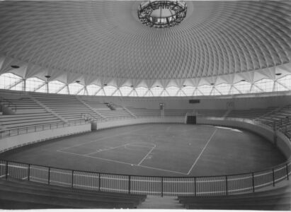 Il Palazzetto dello sport a Roma (© Pier Luigi Nervi Project)