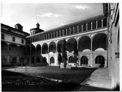 Inaugurazione del chiostro degli olivetani (1953)