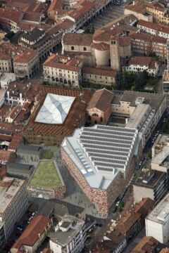 M9, rendering progetto architettonico di Sauerbruch Hutton. Inquadramento dell'area. © Archimation