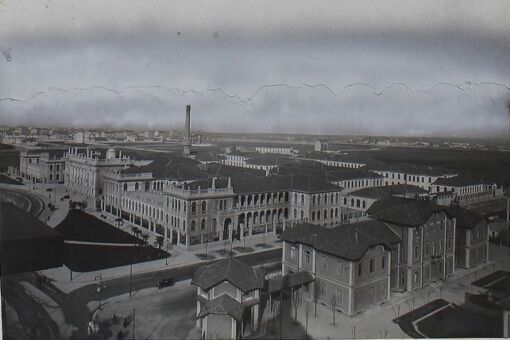 Veduta storica del Campus Leonardo del Politecnico Milano