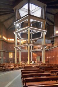 Interno Chiesa di Sant'Ildefonso (Carlo De Carli, Milano)