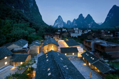 Recupero borgo rurale a Guilin