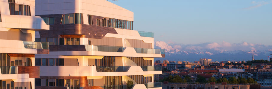 Zaha Hadid Architects, residenze CityLife a Milano (foto di David Bombelli)