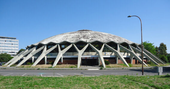 Palazzetto dello sport a Roma (foto di Francesca Rosa, maggio 2016)