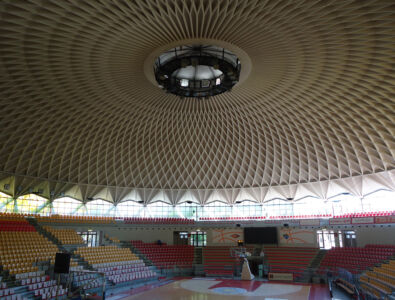 Palazzetto dello sport a Roma (foto di Francesca Rosa, maggio 2016)