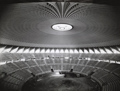 Pier Luigi Nervi e Marcello Piacentini, palazzo dello Sport all’EUR a Roma (1955-59)
Collezione MAXXI Architettura. Archivio Pier Luigi Nervi. Courtesy Fondazione MAXXI