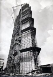Il cantiere nel 1958 circa