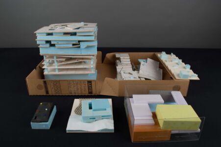 MVRDV, Villa VPRO sketch models,1993