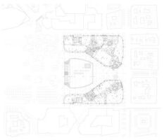 Canopy, plan level 0
© Agence Patrick Berger et Jacques Anziutti architectes